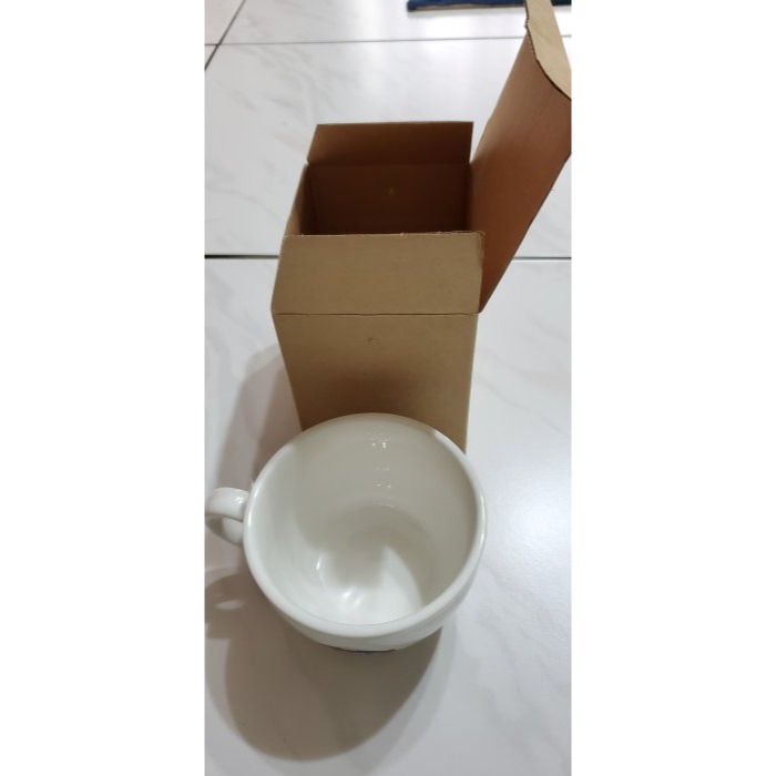 全新 義大利製 乳香世家 特製咖啡杯 大容量 350CC-細節圖3