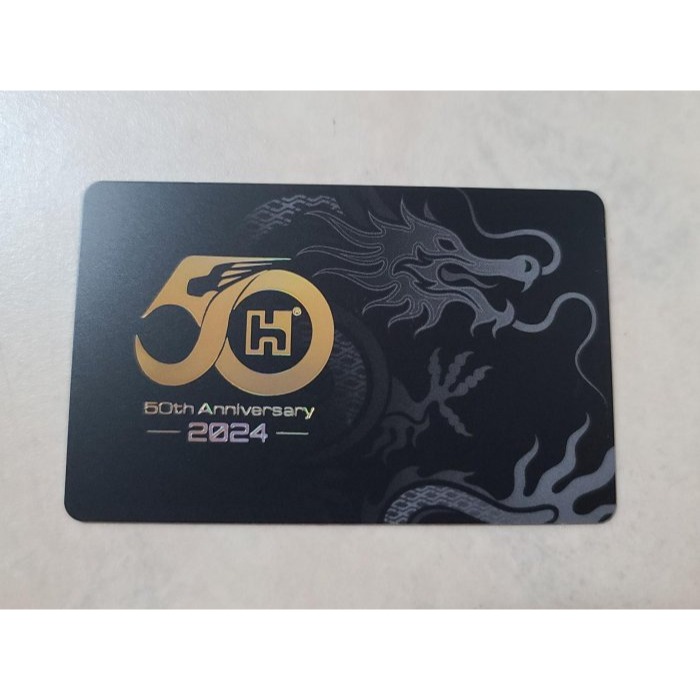 全新    鴻海集團  50週年  黑金龍 特製版悠遊卡-細節圖2