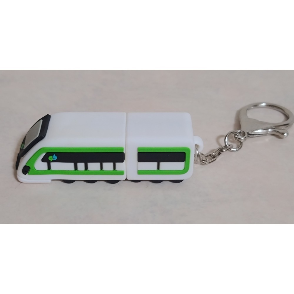 全新    台中捷運  列車造型隨身碟 16GB   鑰匙圈-細節圖2