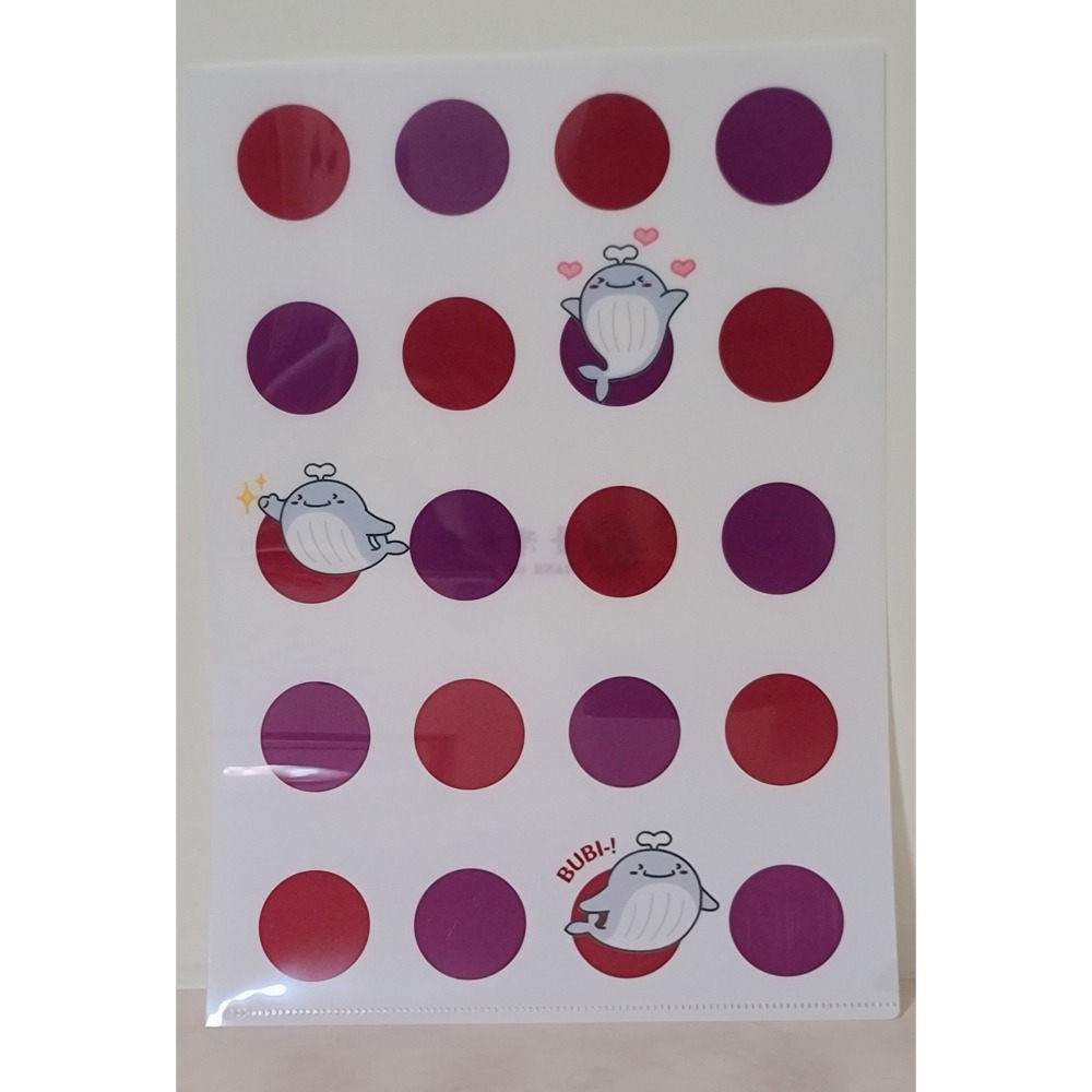 全新   臺灣銀行吉祥物   BUBI  - !   資料夾文件夾  L夾    (剩最前一個款式)-細節圖5