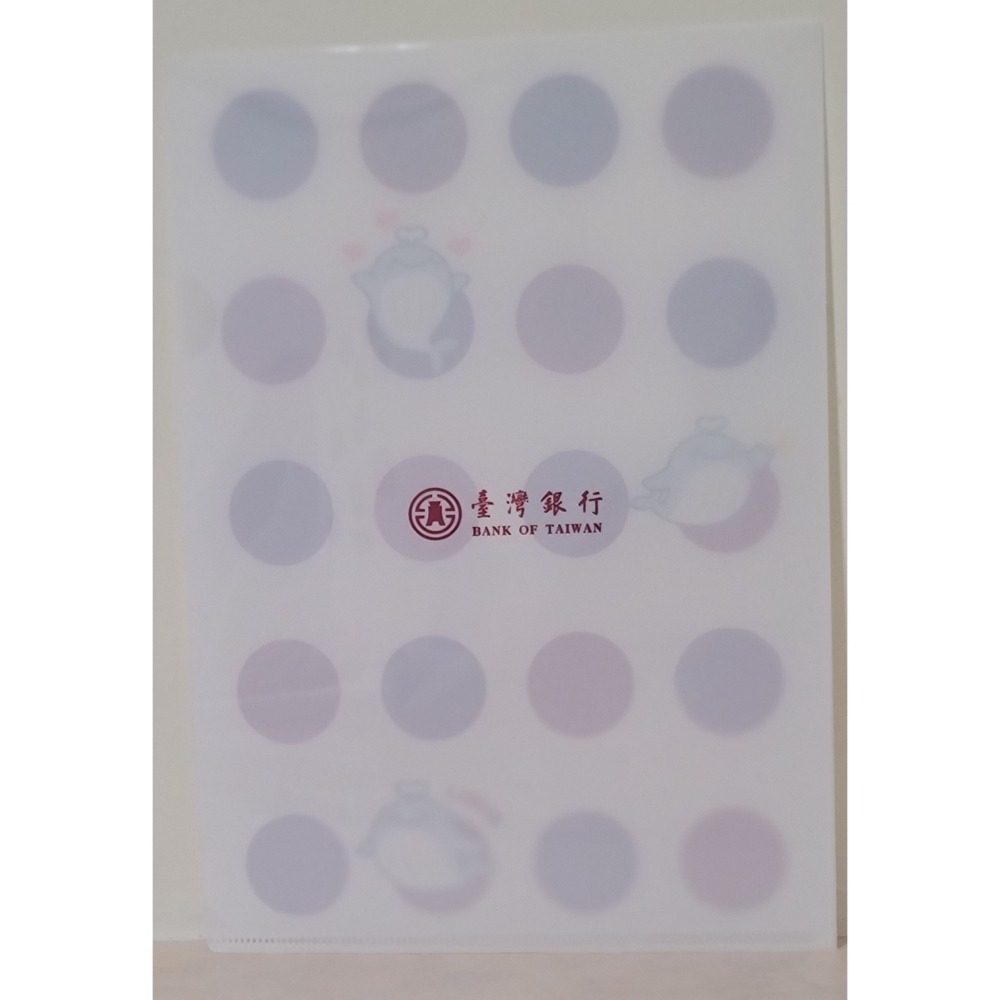 全新   臺灣銀行吉祥物   BUBI  - !   資料夾文件夾  L夾    (剩最前一個款式)-細節圖6