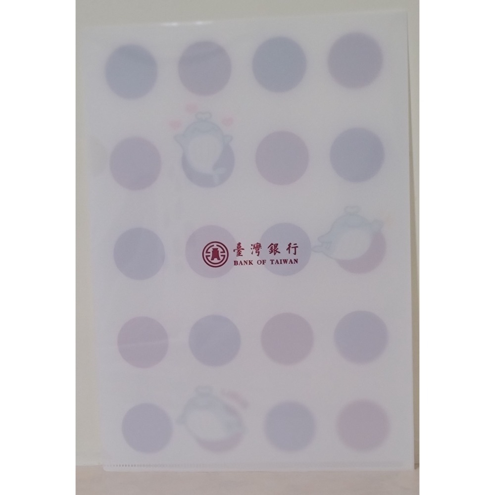 全新   臺灣銀行吉祥物   BUBI  - !   資料夾文件夾  L夾    (剩最前一個款式)-細節圖6