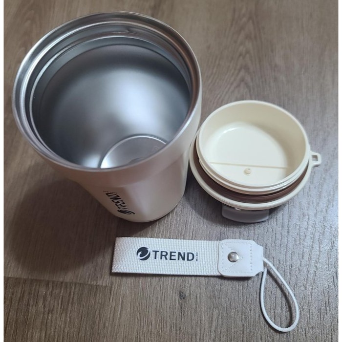 全新 TREND 趨勢科技 八角保溫保冰咖啡杯 容量:450ML 重量:240G ，316不銹鋼 食品級PP、矽膠-細節圖5