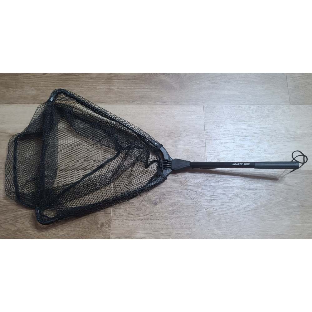 全新 HEARTY RISE 折疊撈網 快速摺疊開合網框，便於攜帶及使用 鋁合金竿身，輕量化及強度兼具 大開口設計-細節圖2