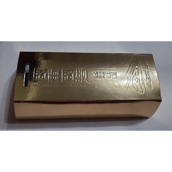 全新 國車國造 台灣特製 100%棉 優質厚實長毛巾 尺寸 106 X 34.5CM + 金磚造型外盒+紙袋-細節圖2