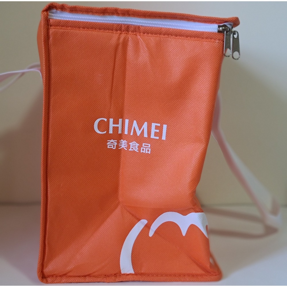 全新   奇美食品  高級厚實硬挺  大型   保溫袋 保冷袋  附硬質板墊  尺寸 32.5 X 30 X 21 CM-細節圖4