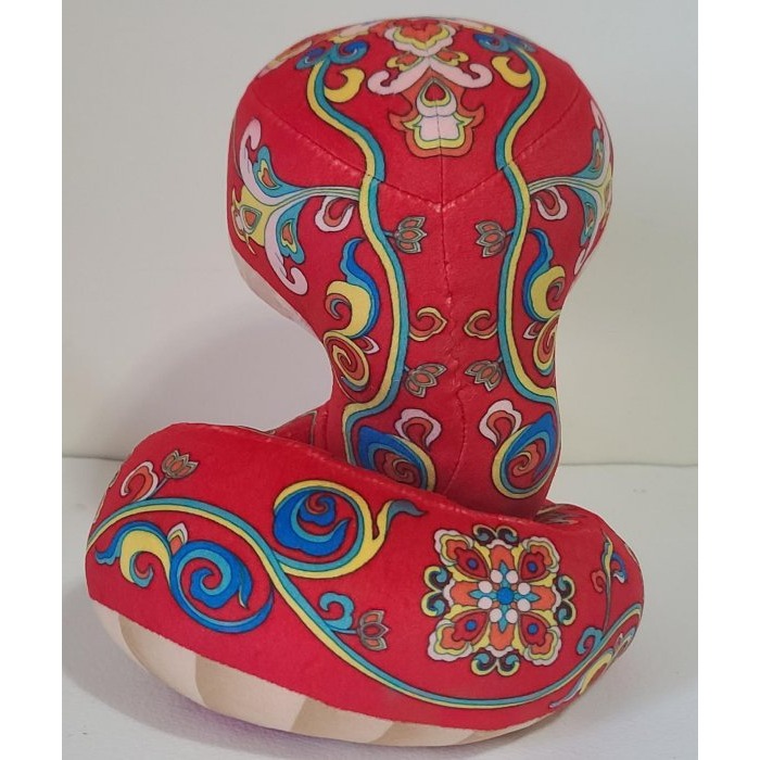 全新   喜氣洋洋    蛇娃娃  眼睛立體  品質佳  裝飾  填充玩具  高度 19CM-細節圖3