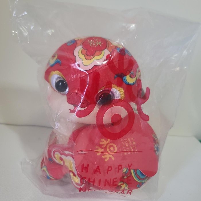 全新   喜氣洋洋    蛇娃娃  眼睛立體  品質佳  裝飾  填充玩具  高度 19CM-細節圖4