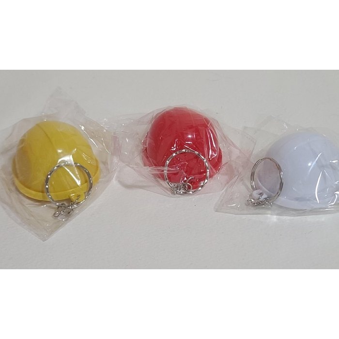 全新   工程帽造型   開瓶器   鑰匙圈  質硬堅固  尺寸 6 X4.5 X 4 CM，  剩紅色-細節圖2