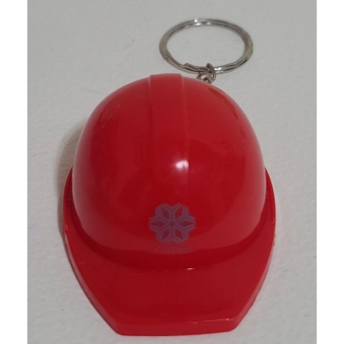 全新   工程帽造型   開瓶器   鑰匙圈  質硬堅固  尺寸 6 X4.5 X 4 CM，  剩紅色-細節圖3