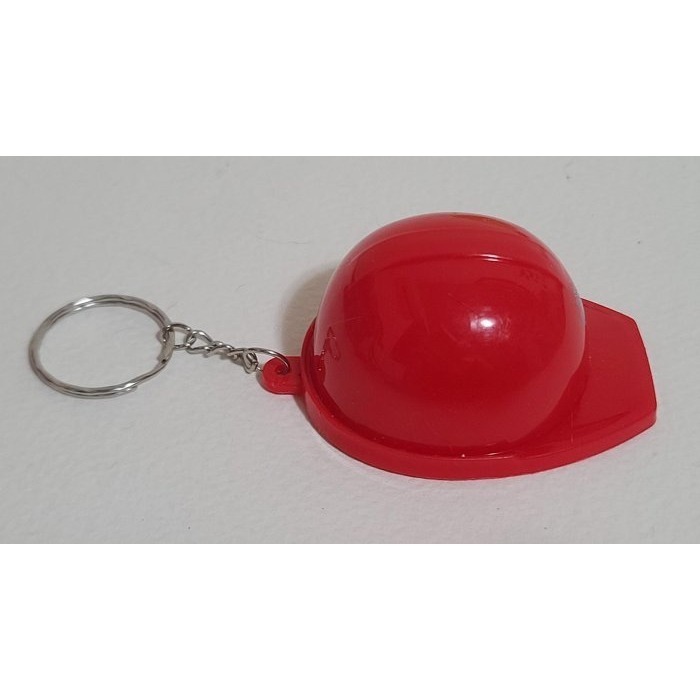 全新   工程帽造型   開瓶器   鑰匙圈  質硬堅固  尺寸 6 X4.5 X 4 CM，  剩紅色-細節圖4