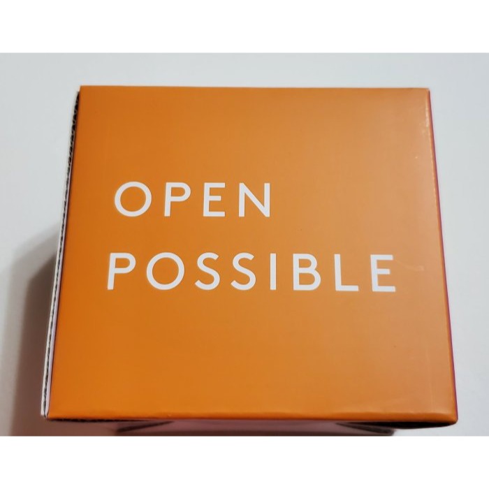 全新 台灣大哥大 Open Possible 馬克杯(灰色1個) (橘色1個)，一個170元-細節圖5