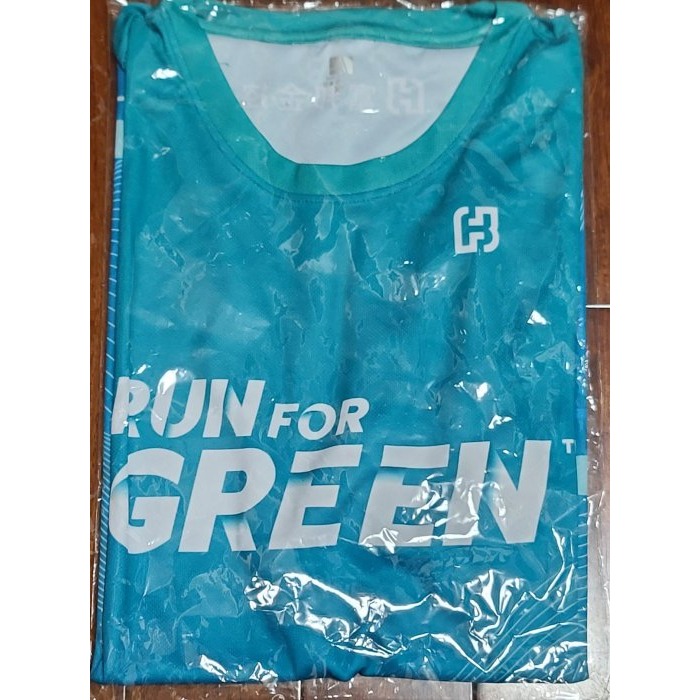 全新 富邦金控-2024富邦 Run For Green™ 路跑T恤 胸寬：52cm 肩寬：46cm-細節圖3