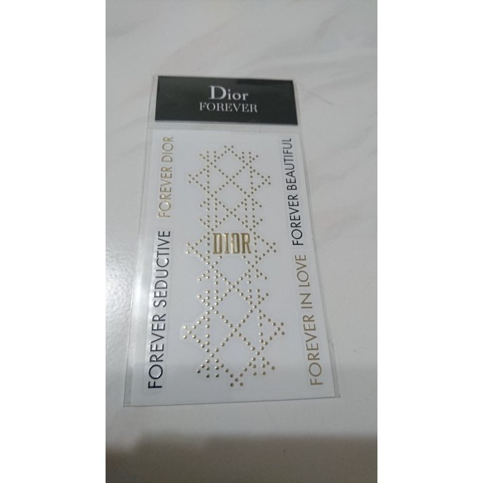 全新    Christian Dior 最新型化妝包 + 迪奧 貼紙 +迪奧  手提袋-細節圖5