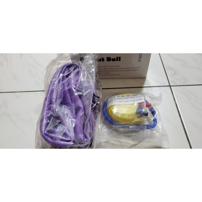 全新 彈力花生球  感覺知覺訓練組 附充氣幫浦、 指導手冊(專業職能治療師、物理治療師和瑜珈老師共同編寫)藍海曙光-細節圖2