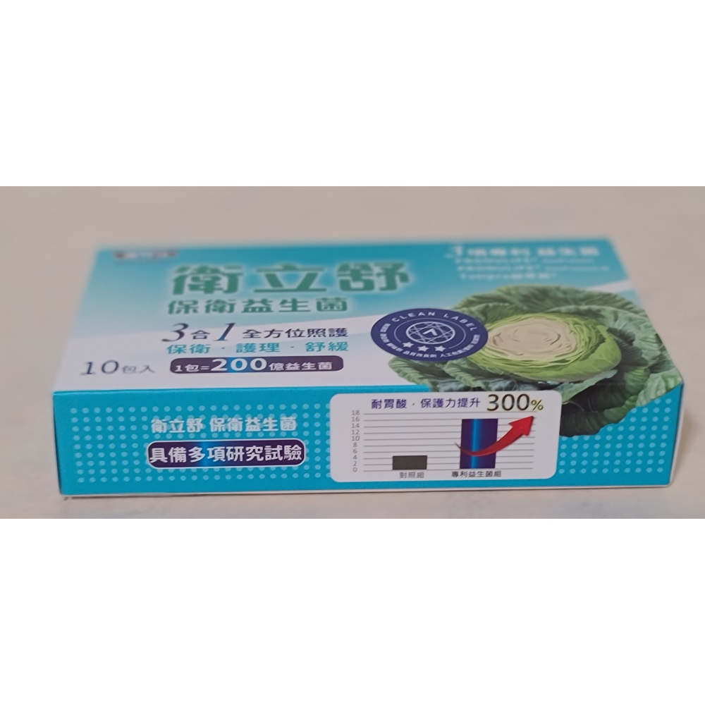 達特仕 衛立舒 保衛益生菌 10包/盒 200億益生菌/包 保衛 護理 舒緩 三項專利-細節圖4