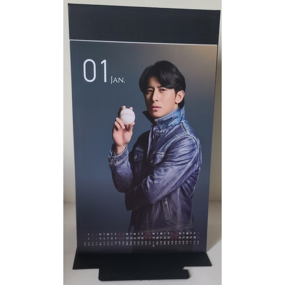 2026年    陳傑憲 桌曆   陳傑憲各種造型  每月不同帥帥照片-細節圖2