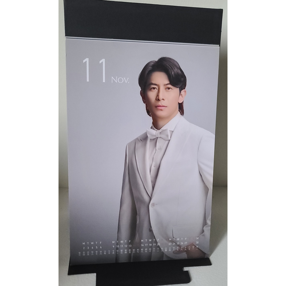 2026年    陳傑憲 桌曆   陳傑憲各種造型  每月不同帥帥照片-細節圖6