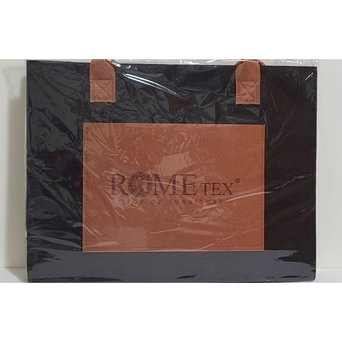 全新 ROME TEX 高級 大型 毛氈 手提袋 肩背袋 前面有袋 尺寸: 40 X 30 X 13 CM-細節圖3