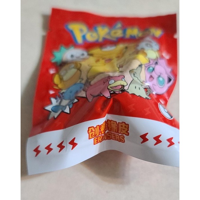 全新未拆   Pokemon  寵物小精靈  創意橡皮盲盒-細節圖2