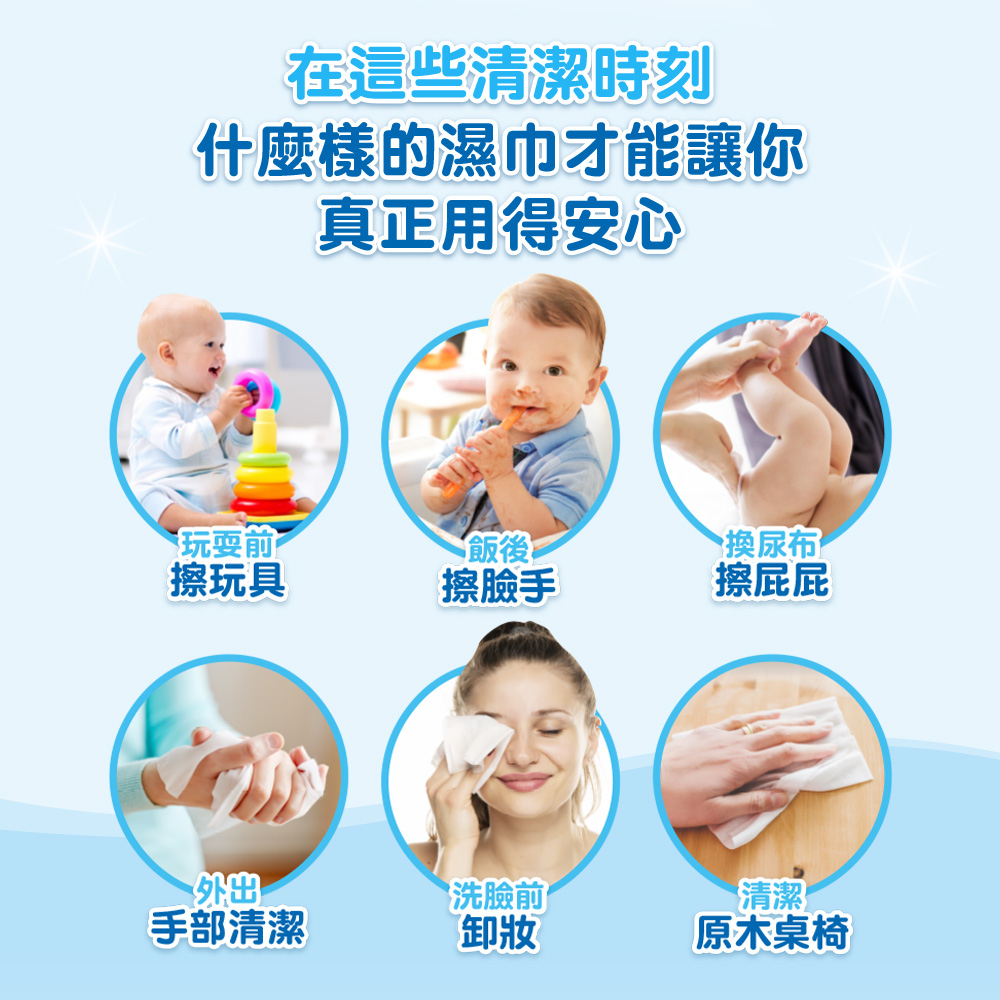 【HUGGIES 好奇】純水嬰兒濕巾 加厚型 90抽x18包-細節圖4