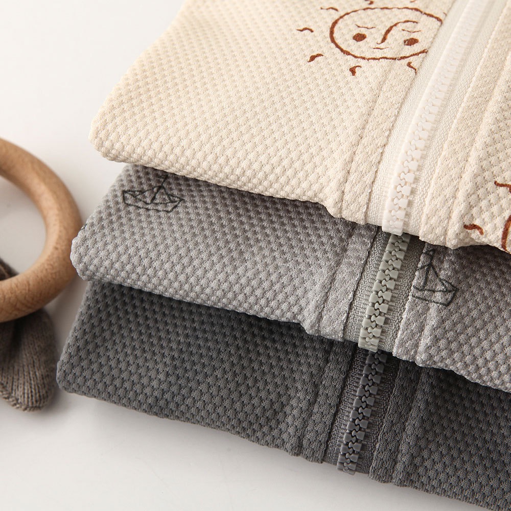 2023新款quincy mae春夏季嬰幼兒男女童寶寶短袖速乾印花連體泳-細節圖5