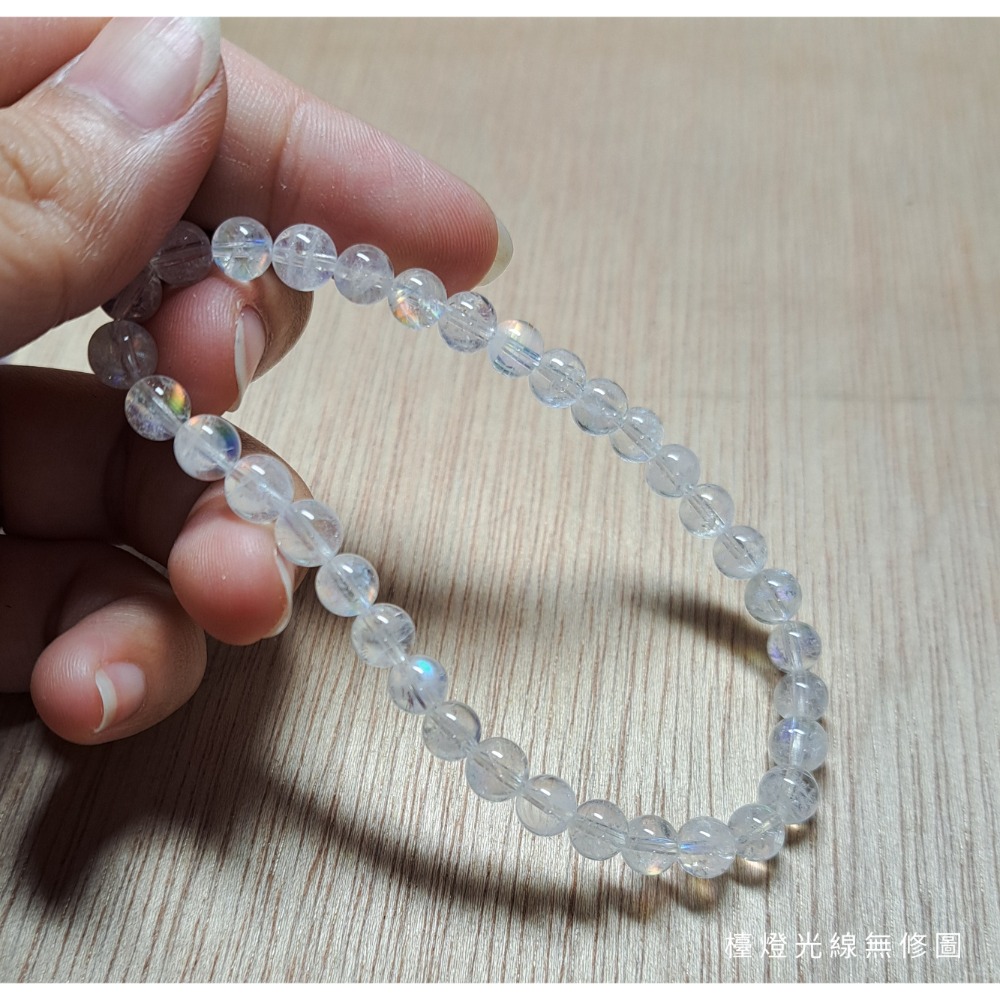 ✵𝖍𝖆𝖓𝖉𝖒𝖆𝖉𝖊✵  馬島月光 手串 飾品 天然石 16圍 6mm 6咪-細節圖3