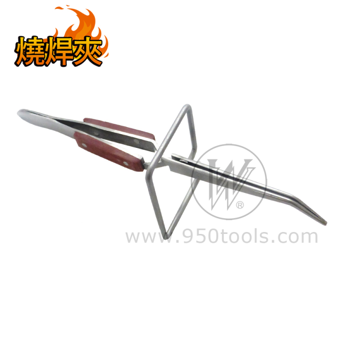 ✨台灣現貨✨ 燒焊夾 光淙 原廠貨 金工夾 免持 固定 夾子 火焊 焊接 焊接輔助夾 彎嘴 直嘴 金工 省力 防燙-規格圖6