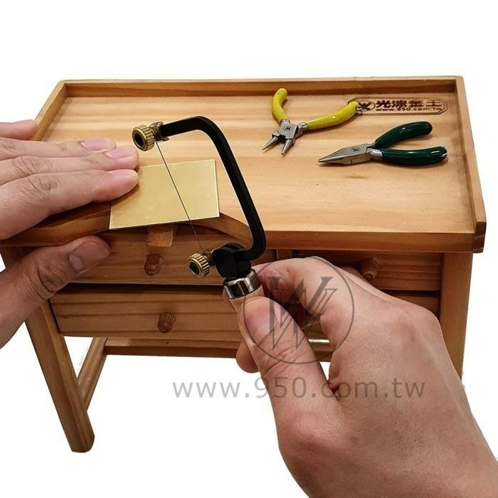 ✨台灣現貨✨ 迷你鋸弓 光淙 原廠貨 小手鋸 手鋸 鋸弓 鋸絲 金工 金屬 隨身 手工具 DIY-細節圖3