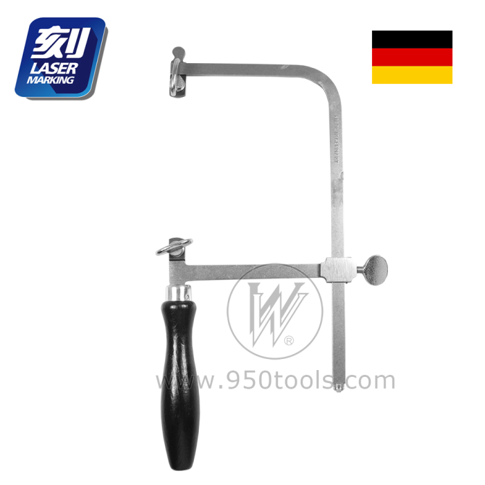 ✨台灣現貨✨ 德國製鋸弓 光淙 原廠貨 手鋸 可調式 固定式 金工 鉅子 DIY 工具 手工具-規格圖7