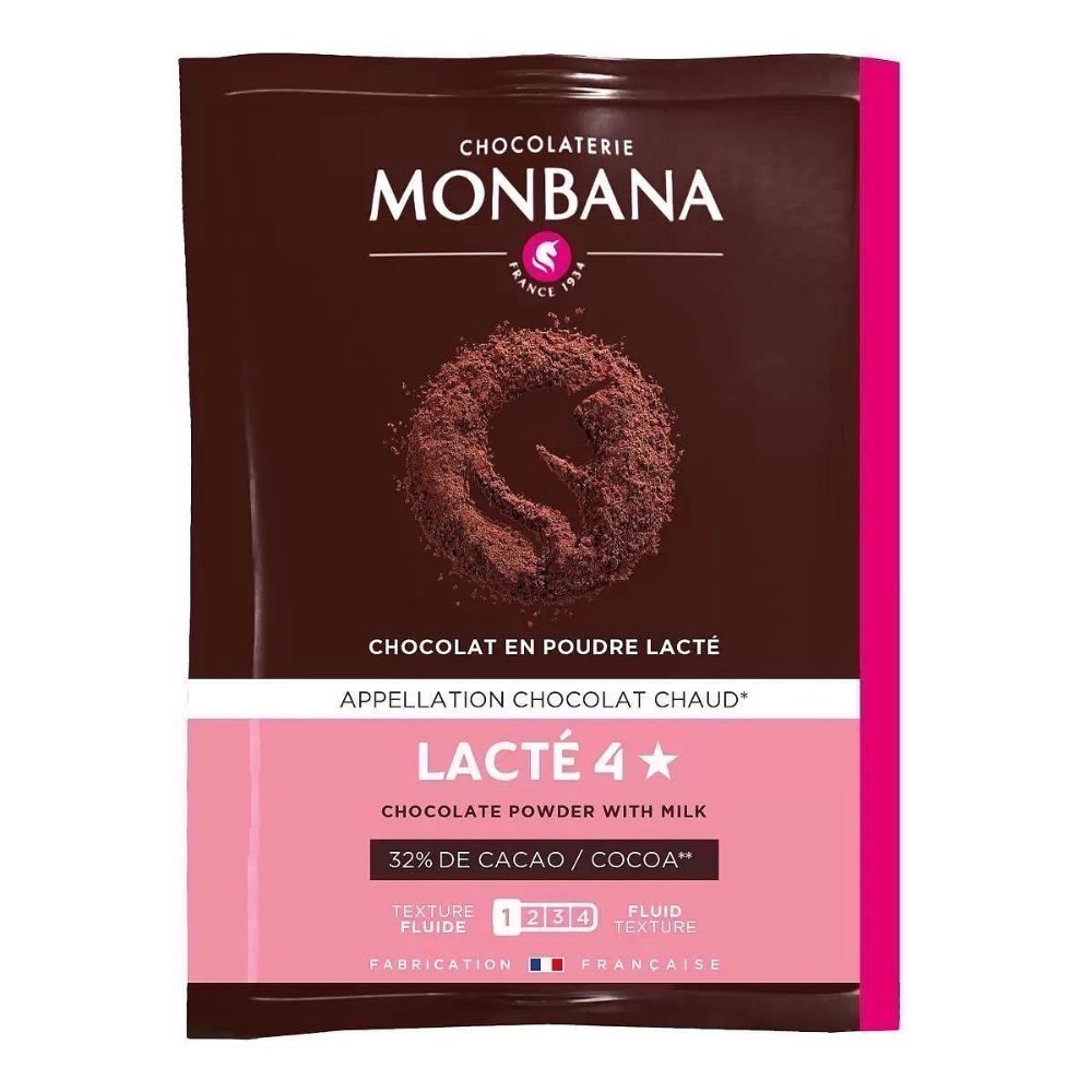 Monbana 三合一極品可可 30g*40入 濃醇巧克力 牛奶巧克力 法國原裝 奶素 米其林餐廳指定 無人工添加-細節圖2