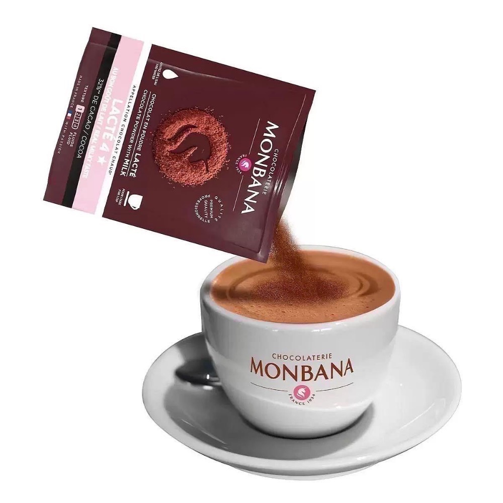 Monbana 三合一極品可可 30g*40入 濃醇巧克力 牛奶巧克力 法國原裝 奶素 米其林餐廳指定 無人工添加-細節圖3