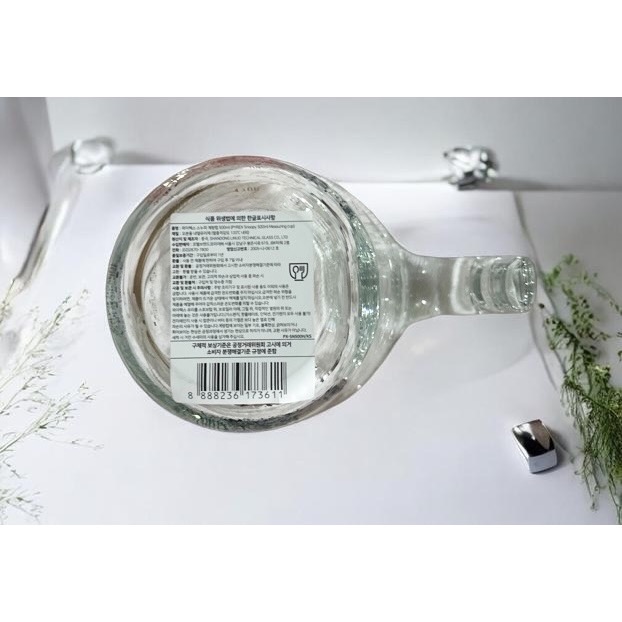 Pyrex x peanuts 史努比 單耳量杯 500ml 耐熱玻璃-細節圖4