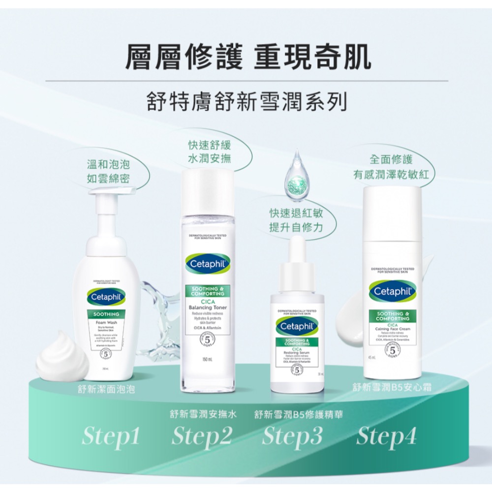 Cetaphil 舒特膚 舒新雪潤B5安心霜-細節圖6