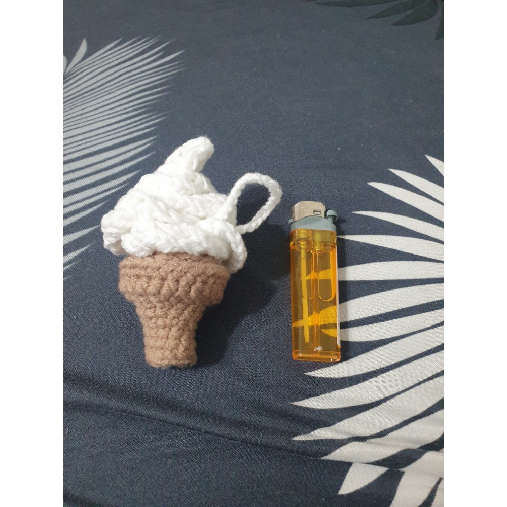 不會融化的冰淇淋 手鈎毛線冰淇淋-細節圖2