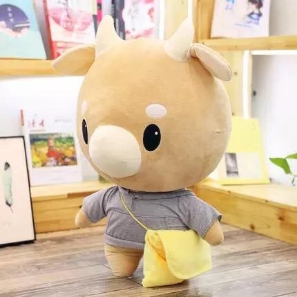 特價出清 售完不補 超可愛 金秘書為何那樣 朴敏英 辛苦牛 牛玩偶 公仔 絨毛玩具 娃娃-細節圖5