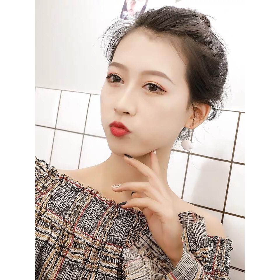 手作 可愛 搞怪 雲朵 造型 垂墜式 耳勾 耳環(可改耳夾)-細節圖2