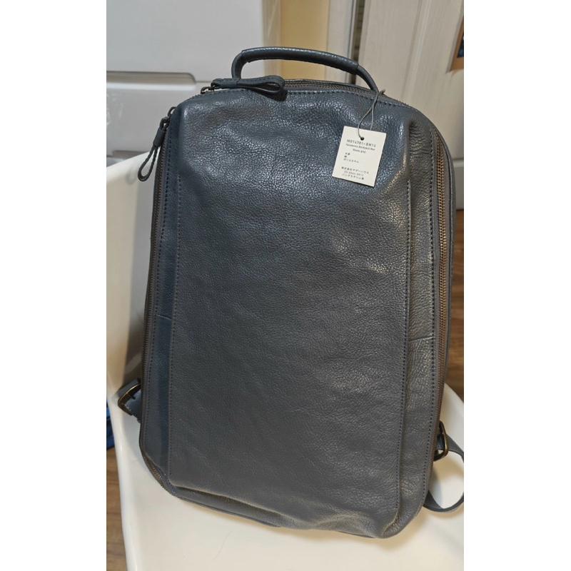 全新 Motherhouse 風盈皮革後背包 Men 煙灰-細節圖5