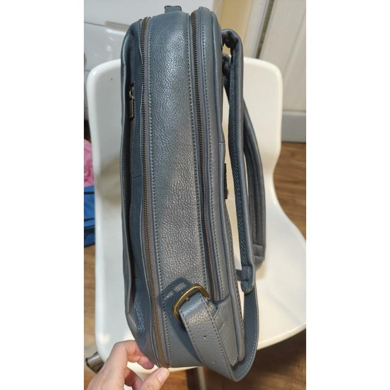 全新 Motherhouse 風盈皮革後背包 Men 煙灰-細節圖7