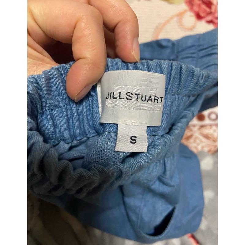 正品全新 Jill by JILLSTUART 甜酷兩件式背心繫帶仿牛仔套裝 S-細節圖8