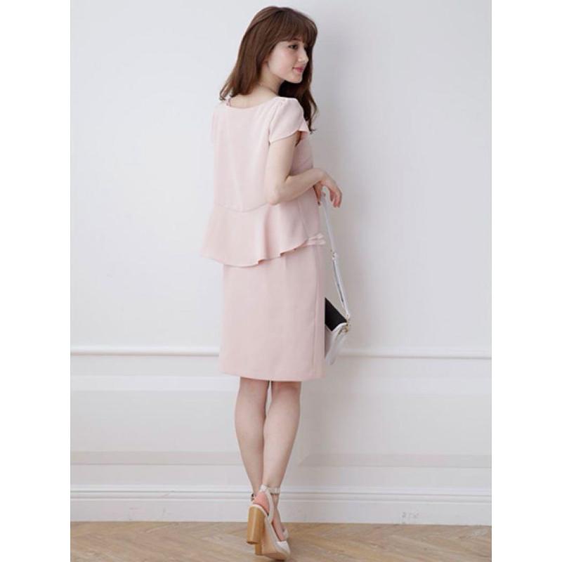 Apuweiser-riche 三千金 精品鬱金香袖蝴蝶結套裝 粉1號-細節圖5