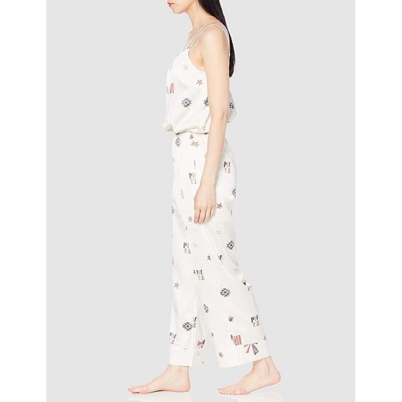 全新吊牌在 Gelato pique 舒柔親膚可愛印花細肩帶連身褲 家居服 睡衣-細節圖3