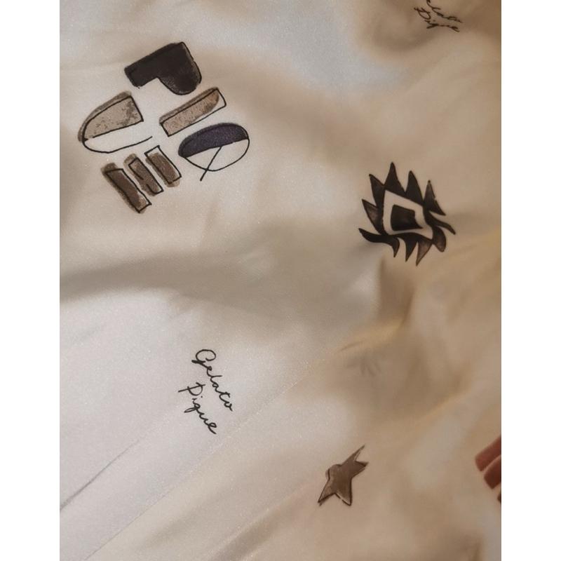 全新吊牌在 Gelato pique 舒柔親膚可愛印花細肩帶連身褲 家居服 睡衣-細節圖9