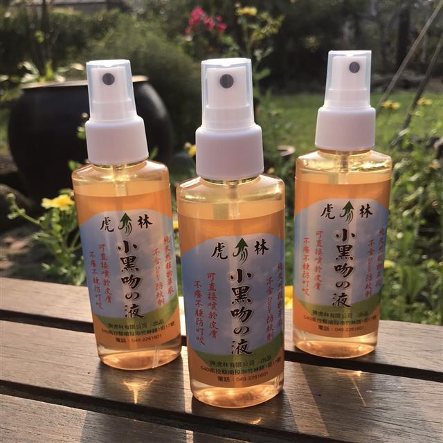 虎林 防蚊液 小黑蚊 天然無毒 小黑吻天然防蚊液 小黑吻の液補充瓶 (100ml)-細節圖2