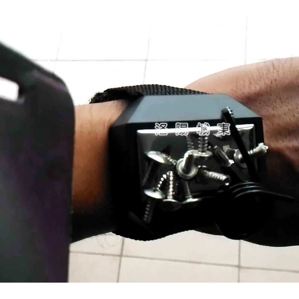 手腕式強磁 工作 吸磁 磁吸 工作 螺絲集中使用的好工具-細節圖2