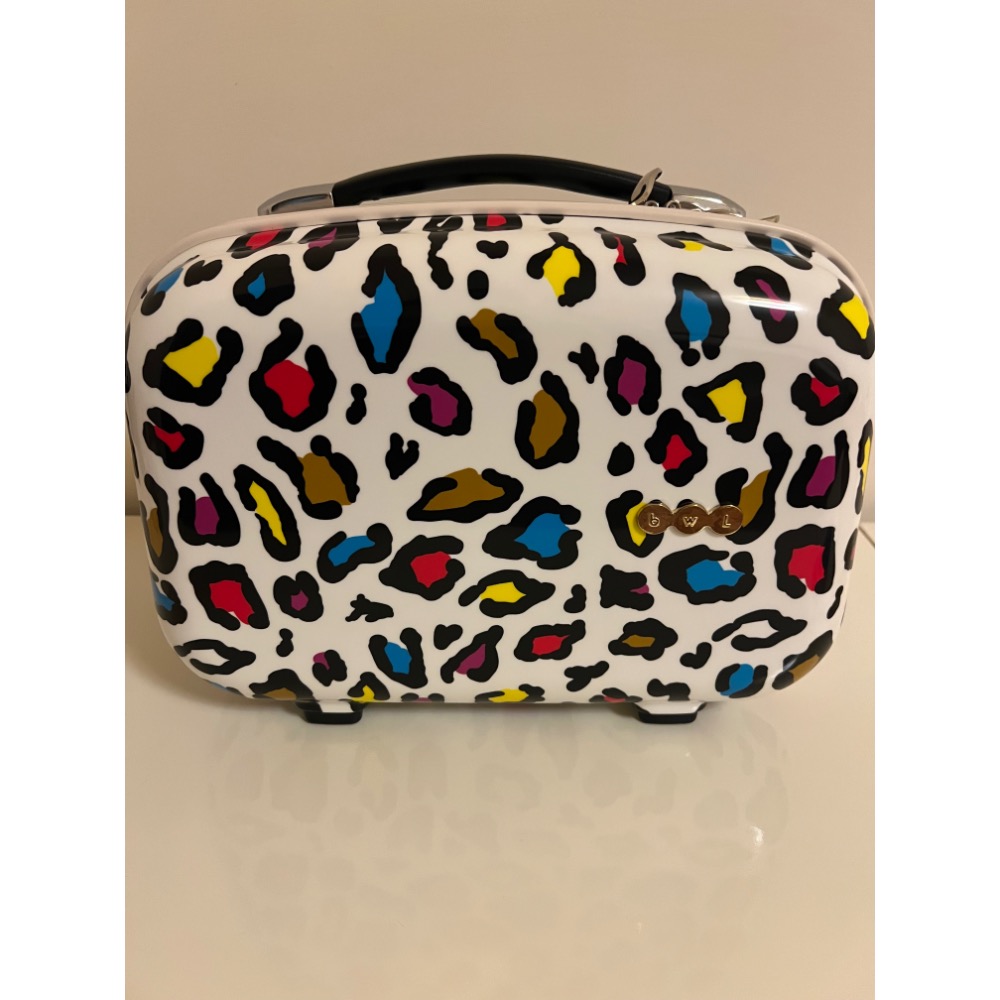 全新彩色豹紋化妝箱。-細節圖2