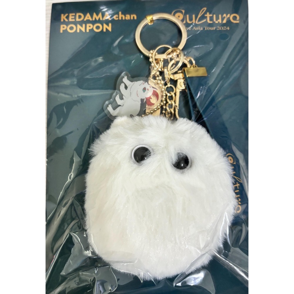 Eve asia culture 周邊 KEDAMA chan PONPON 鑰匙圈  Eve-規格圖1