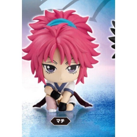 BANDAI 獵人 HUNTER×HUNTER 坐姿公仔 幻影旅團篇 瑪奇 信長 扭蛋-規格圖3