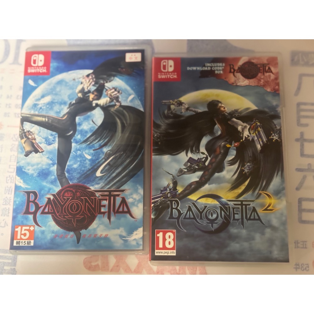 蓓優妮塔 魔兵驚天錄 Bayonetta 1 2 有中文 switch 遊戲-規格圖3