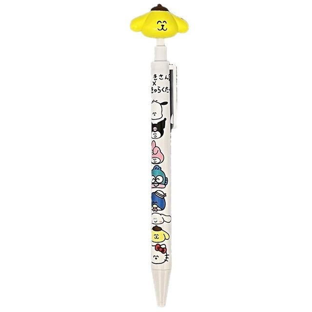 🇯🇵正日代購現貨｜0.5mm三麗鷗 x おえかきさん 聯名黑色原子筆-規格圖2
